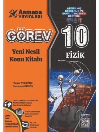 10. Sınıf Fizik Görev Yeni Nesil Konu Kitabı – Taner Yeltürk, Ramazan Orhan – Armada Yayınları kitap kapağı