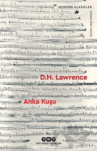 Anka Kuşu – David Herbert Richards Lawrence – Yapı Kredi Yayınları kitap kapağı