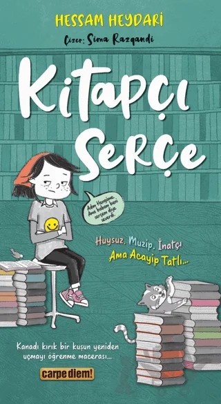 Kitapçı Serçe – Hessam Heydari – Carpe Diem Kitapları kitap kapağı