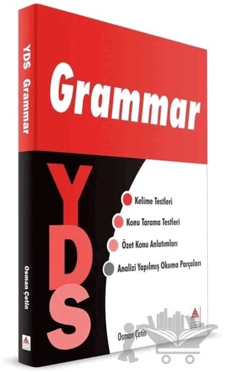 YDS Grammar – Osman Çetin – Delta Kültür Yayınevi kitap kapağı