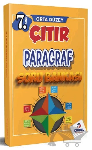 7. Sınıf Paragraf Orta Düzey Çıtır Soru Bankası – Kolektif – Kurul Yayıncılık kitap kapağı