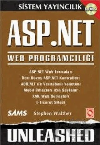 ASP.NET Unleashed Web Programcılığı – Stephen Walther – Sistem Yayıncılık kitap kapağı