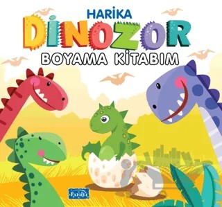 Harika Dinozor Boyama Kitabım – Kolektif – Parıltı Yayınları kitap kapağı