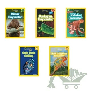 National Geographic Kids Olağanüstü Hayvanlar Seti 5 Kitap – Melissa Stewart, Susan B. Neuman – Beta Kids kitap kapağı