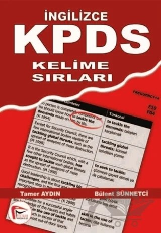 İngilizce KPDS Kelime Sırları – Tamer Aydın – Pelikan Tıp Teknik Yayıncılık kitap kapağı