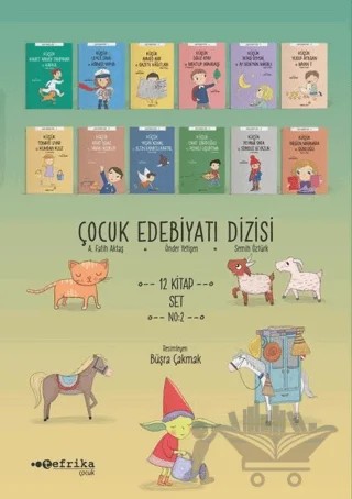 Çocuk Edebiyatı Dizisi Set 2 (12 Kitap Takım) – A. Fatih Aktaş, Önder Yetişen, Semih Öztürk – Tefrika Yayınları kitap kapağı