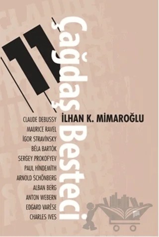 11 Çağdaş Besteci – İlhan Mimaroğlu – Pan Yayıncılık kitap kapağı