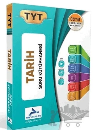 TYT Tarih Soru Kütüphanesi – Kolektif – Paraf Yayınları kitap kapağı