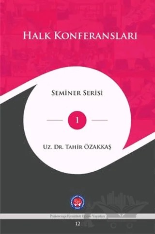 Halk Konferansları – Tahir Özakkaş – Psikoterapi Enstitüsü kitap kapağı