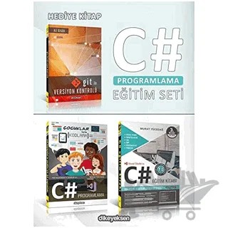 C# Programlama Eğitim Seti (3 Kitap 2+1) – Ali Özgür, Murat Yücedağ – Dikeyeksen Yayın Dağıtım kitap kapağı