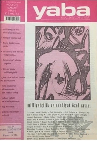 Yaba Edebiyat Dergisi Sayı: 53 – Yaba Dergisi Yayınları kitap kapağı