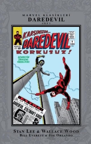 Daredevil Klasikleri Cilt 1 – Kolektif – Arka Bahçe Yayıncılık kitap kapağı