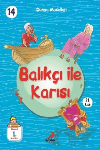 Balıkçı İle Karısı – İsmail Bahat – Erdem Çocuk kitap kapağı