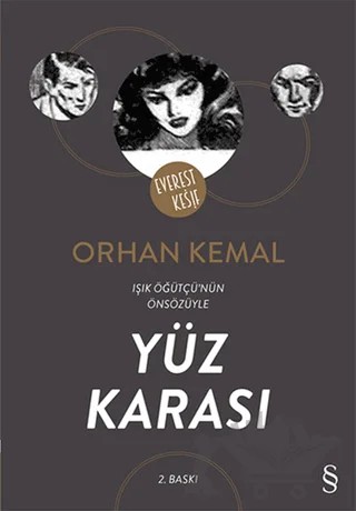Yüz Karası – Orhan Kemal – Everest Yayınları kitap kapağı