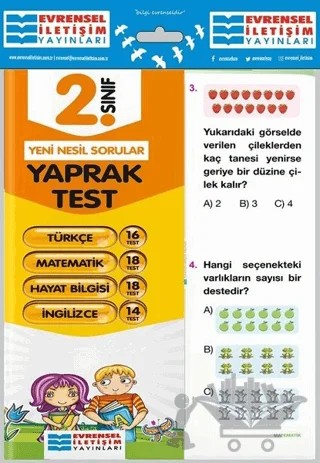 2. Sınıf Tüm Dersler Yaprak Test – Kolektif – Evrensel İletişim Yayınları kitap kapağı