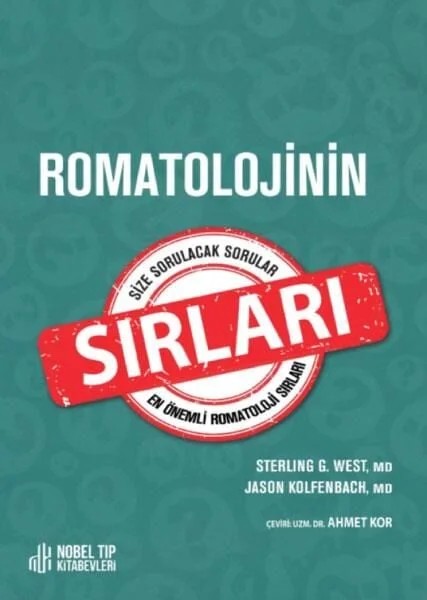 Romatolojinin Sırları Size Sorulacak Sorular – Nobel Tıp Kitabevleri kitap kapağı