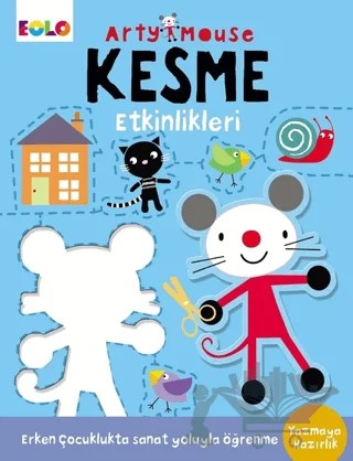 Arty Mouse - Kesme Etkinlikleri – Kolektif – Eolo Yayıncılık kitap kapağı