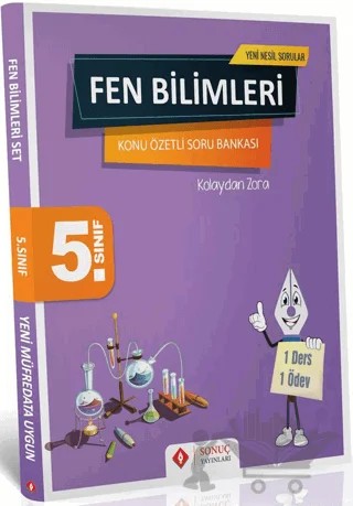 5. Sınıf Fen Bilimleri Seti – Kolektif – Sonuç Yayınları kitap kapağı