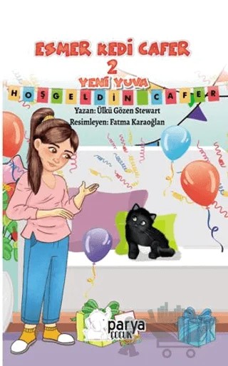 Esmer Kedi Cafer 2 Yeni Yuva – Ülkü Gözen Stewart – Parya Kitap kitap kapağı