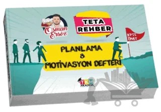 ÖABT KPSS Teta Rehber Planlama ve Motivasyon Defteri – Osman Ersöz – TKM Akademi kitap kapağı