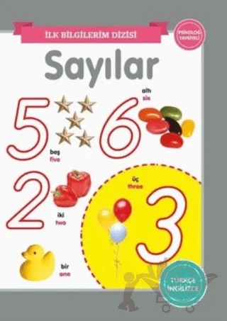 Sayılar - İlk Bilgilerim Dizisi – Kolektif – 0-6 Yaş Yayınları kitap kapağı