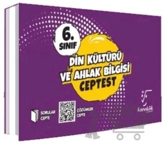 6. Sınıf Din Kültürü ve Ahlak Bilgisi Cep Test – Kolektif – Karekök Yayıncılık kitap kapağı
