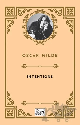 Intentions – Oscar Wılde – Paper Books kitap kapağı