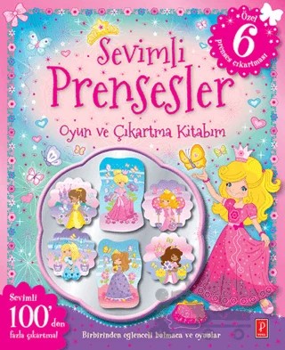 Sevimli Prensesler Oyun ve Çıkartma Kitabım – Kolektif – Pena Yayınları kitap kapağı
