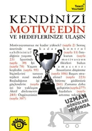 Kendinizi Motive Edin ve Hedeflere Ulaşın – Frances Coombes – Optimist Kitap kitap kapağı