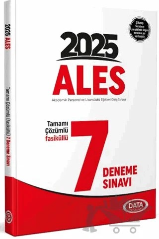 2025 ALES Tamamı Çözümlü 7 Deneme Sınavı – Kolektif – Data Yayınları kitap kapağı