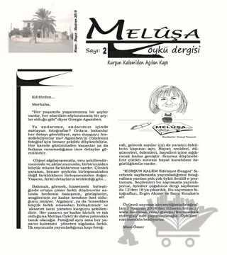 Meluşa Öykü Dergisi Sayı 2 Nisan - Mayıs - Haziran 2018 – Neziher Yayınları kitap kapağı
