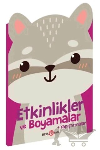 Etkinlikler Ve Boyamalar (Rakuncuk) – Adele Constant – Beta Kids kitap kapağı