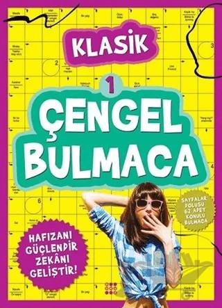 Çengel Bulmaca - Klasik 1 – Kolektif – Dokuz Yayınları kitap kapağı