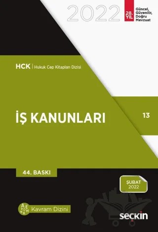 İş Kanunları – Kolektif – Seçkin Yayıncılık kitap kapağı