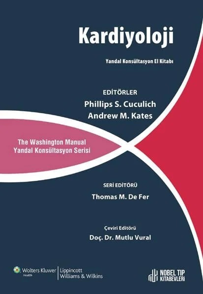 The Washignton Manual Kardiyoloji Yandal Konsültasyon El Kitabı – - – Nobel Tıp Kitabevleri kitap kapağı
