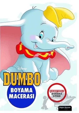 Disney Dumbo Özel Kesimli Boyama Macerası – Kolektif – Doğan Egmont Yayıncılık kitap kapağı