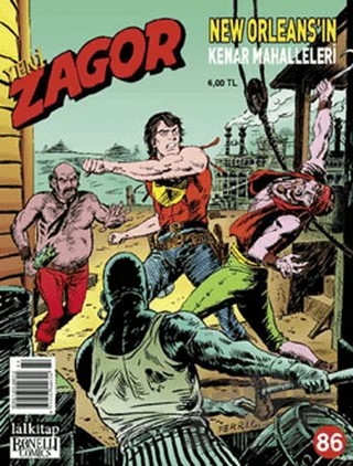 Yeni Zagor Sayı: 86 New Orleans’ın Kenar Mahalleleri – Lal Kitap kitap kapağı