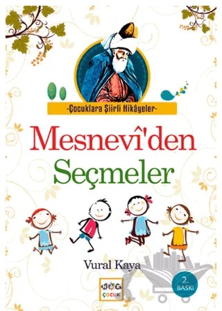 Mesnevi'den Seçmeler – Vural Kaya – Nar Çocuk kitap kapağı