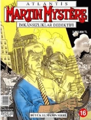 Martin Mystere Atlantis Sayı:16 Büyük Elmanın Sırrı – Lal Kitap kitap kapağı