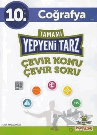 10. Sınıf Coğrafya Çevir Konu Çevir Soru – Kolektif – İnovasyon Yayınları kitap kapağı