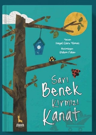 Sarı Benek Kırmızı Kanat – Hayal Ebru Yılmaz – Zürafa kitap kapağı