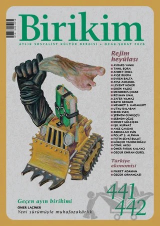 Birikim Aylık Sosyalist Kültür Dergisi Sayı: 441-442 Ocak - Şubat 2026 – Birikim Yayınları kitap kapağı