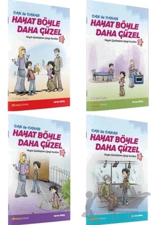 Can ile Canan Hayat Böyle Daha Güzel (4 Kitap Takım) – Harun Kırkıl – Bizim Bahçe Kitapları - Erkam kitap kapağı