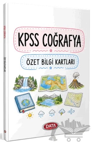 2026 KPSS Coğrafya Özet Bilgi Kartları – Kolektif – Data Yayınları kitap kapağı