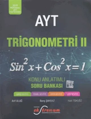 AYT Trigonometri 2 Konu Anlatımlı Soru Bankası – Kolektif – Ekstremum Yayınları kitap kapağı