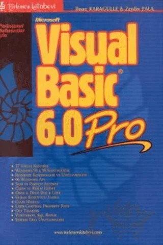 Microsoft Visual Basic 6.0 Pro – İhsan Karagülle, Zeydin Pala – Türkmen Kitabevi kitap kapağı