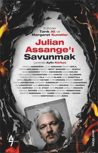 Julian Assange’ı Savunmak – Margaret Kunstler, Tarık Ali – A7 Kitap kitap kapağı