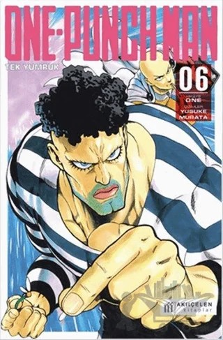 One-Punch Man - Cilt 6 – Yusuke Murata – Akıl Çelen Kitaplar kitap kapağı