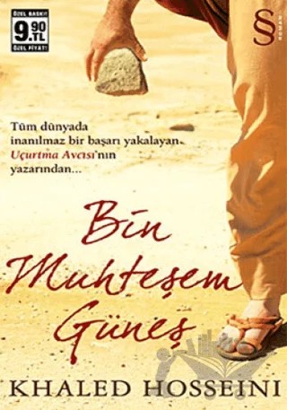 Bin Muhteşem Güneş – Khaled Hosseini – Everest Yayınları kitap kapağı