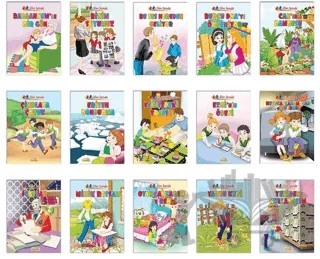 Elim Sende - Okul Öncesi Eğitici Hikaye Seti - 15 Kitap Takım – Kolektif – Pembe Patikler kitap kapağı